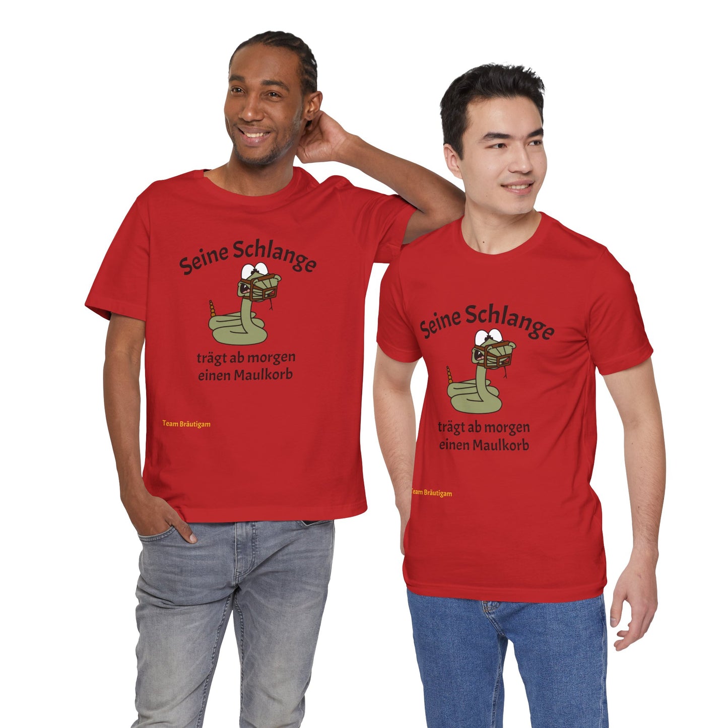 Team Bräutigam "Schlange mit Maulkorb"