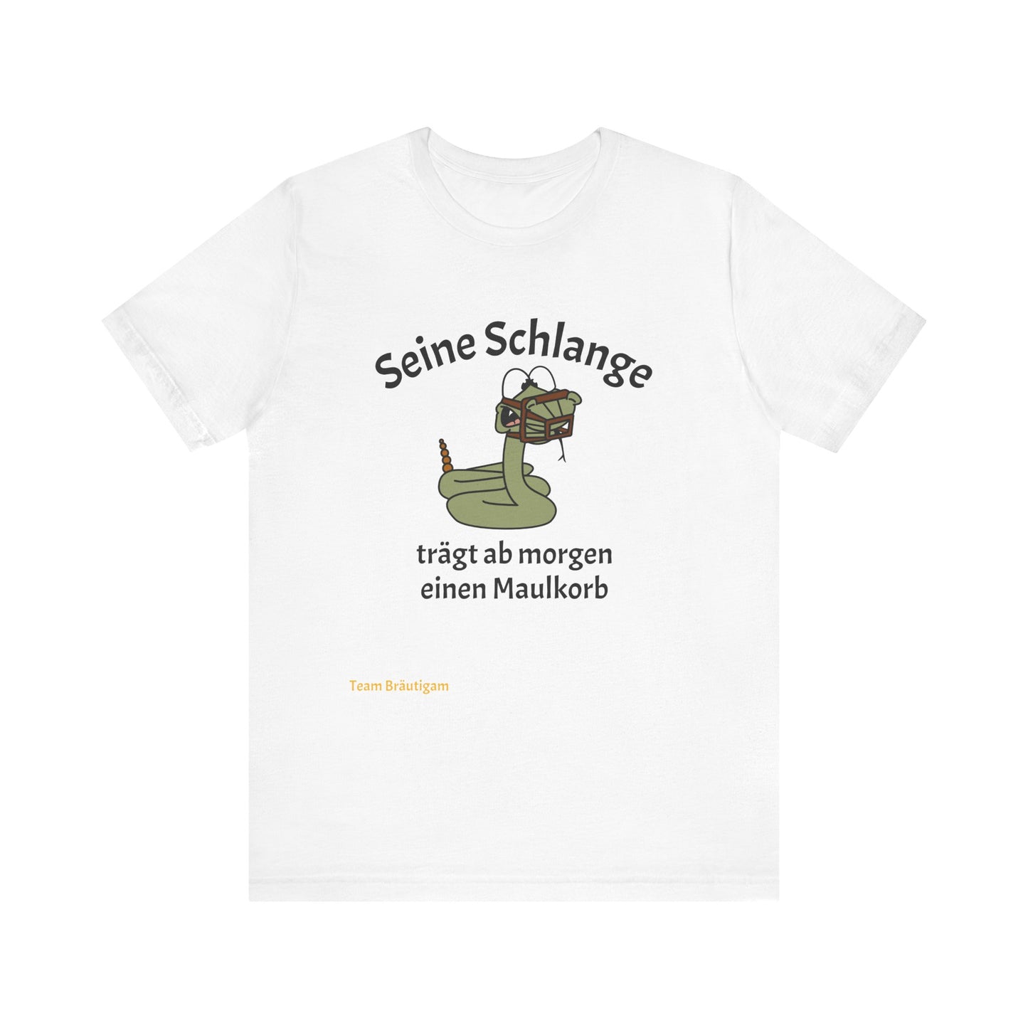 Team Bräutigam "Schlange mit Maulkorb"