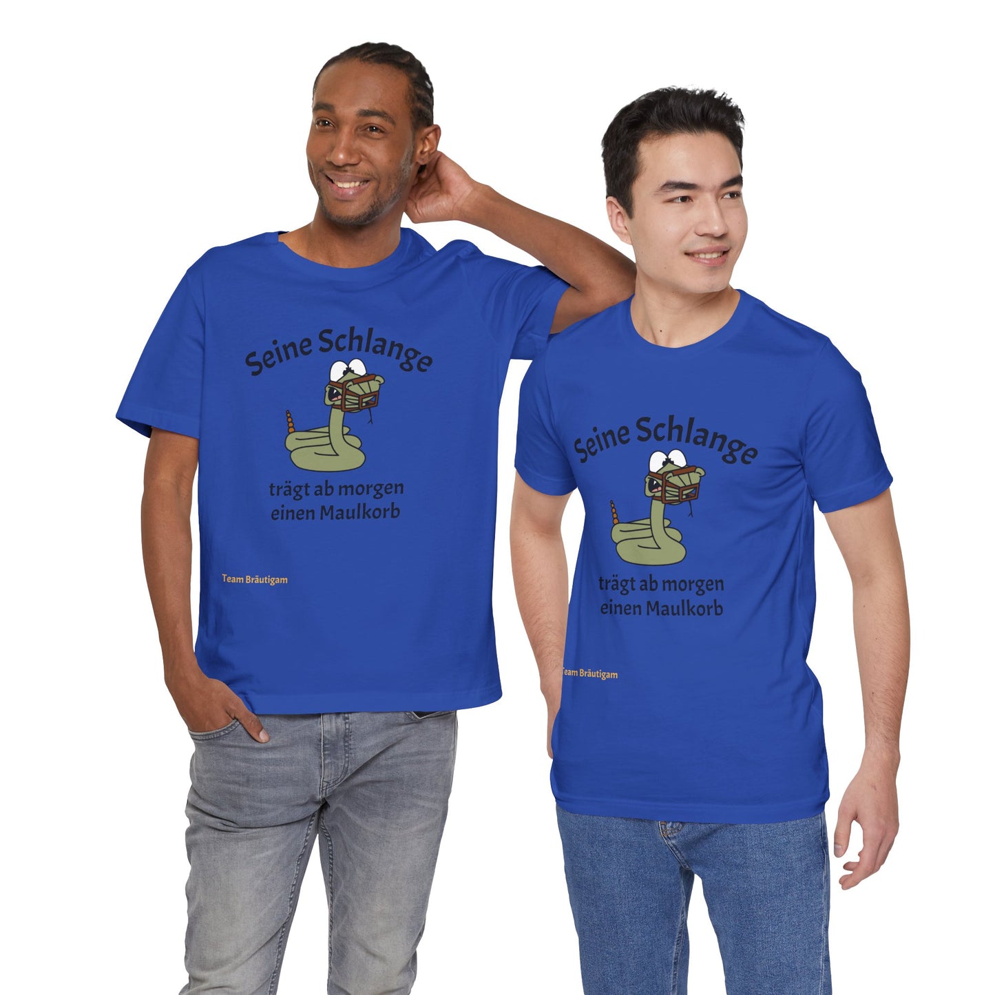 Team Bräutigam "Schlange mit Maulkorb"