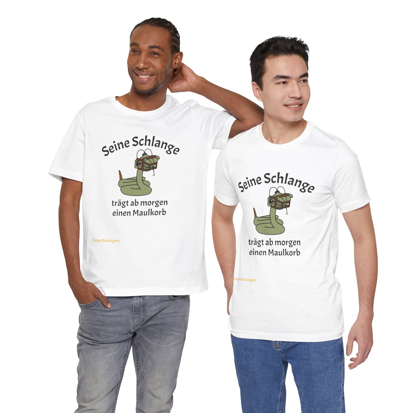 Team Bräutigam "Schlange mit Maulkorb"